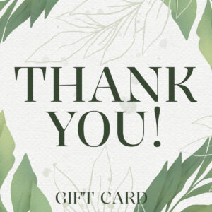 Gift Card - THANK YOU