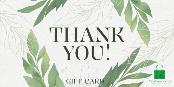 Gift Card - THANK YOU